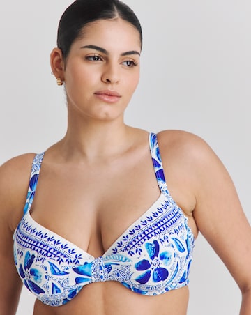 MAGISCULPT Twist Front Plunge Underwired Bikini Top