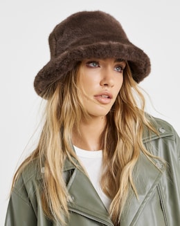 Faux Fur Bucket Hat