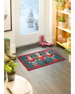 My Mat Nylon Indoor Pattern Christmas Nutcracker Doormat