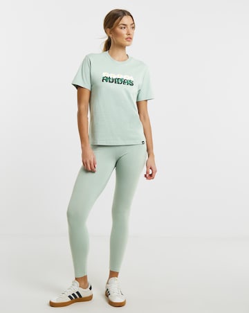 Adidas Floral Soft Side T-Shirt