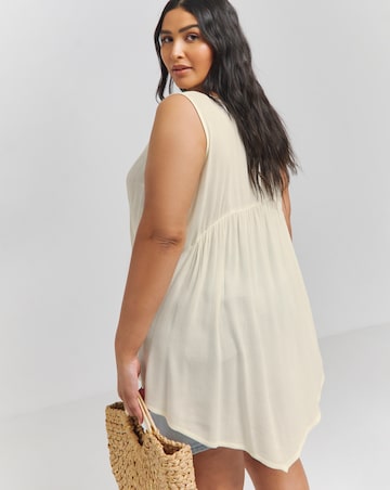 Joe Browns Curious Crochet Crinkle Tunic