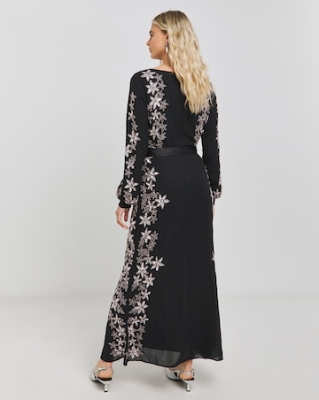 Joanna Hope Beaded Maxi Dress
