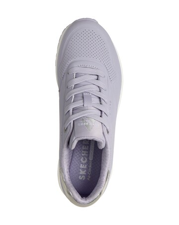 Skechers Lilac Uno Golden Air Trainers - Standard Fit (D)