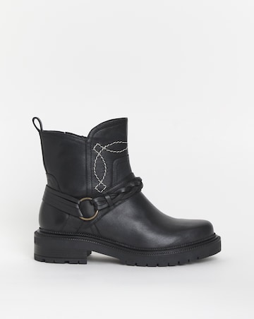 Joe Browns Leather Ankle Boot E Fit