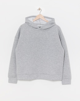 Grey Marl Luxe Modal Hoodie