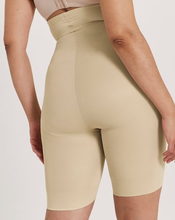 Miraclesuit Classic Firm Control Hi Waist Thigh Slimmer Warm Beige