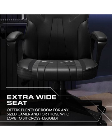 X Rocker Tempest Ergonomic PC Office Gaming Chair - Black