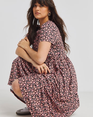 Ditsy Floral Supersoft Midi Dress