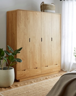 Oslo 4 Door Wardrobe