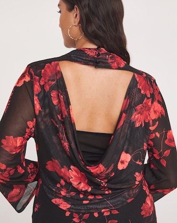 Joanna Hope Magisculpt Midi Mesh Dress