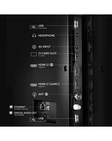 Hisense 75A6QTUK 75in 4K Ultra HD HDR LED Smart TV