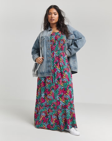 Joe Browns Serena Shirred Boho Maxi Dress