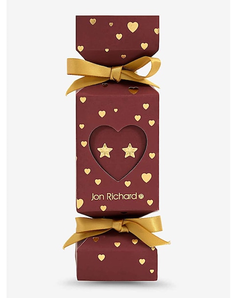 Jon Richard 18K Gold Plated Star Earrings - Gift Cracker