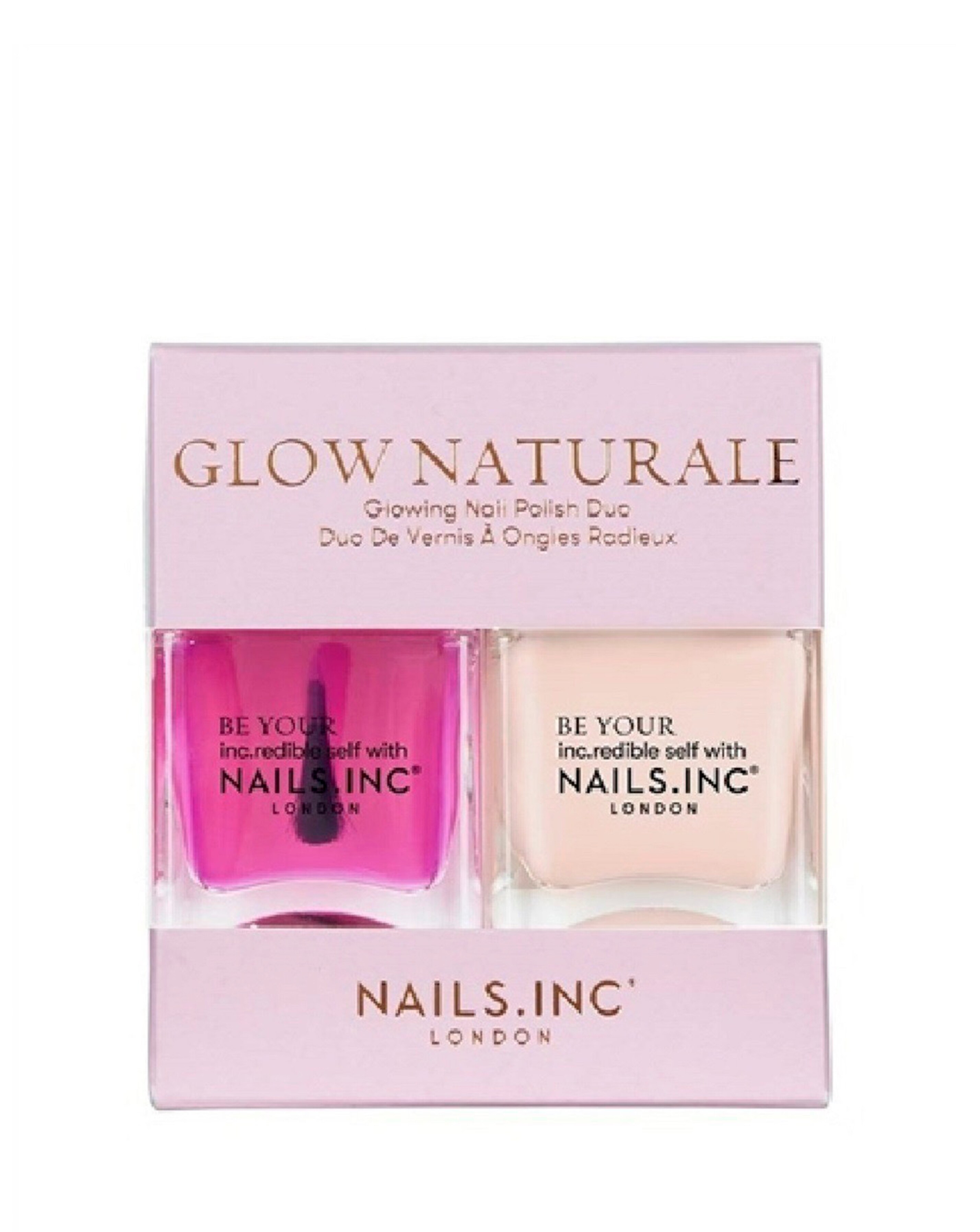 Nails Inc Glow Naturale Duo Simply Be