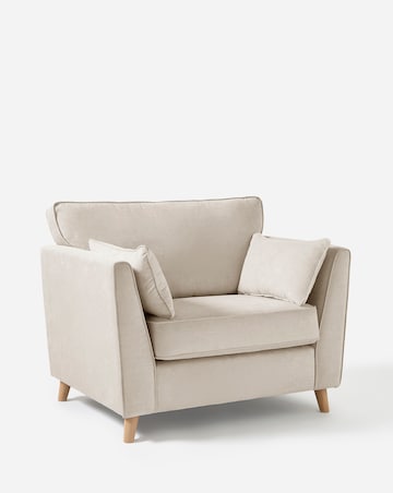 McKenzie Chenille Snuggle Chair