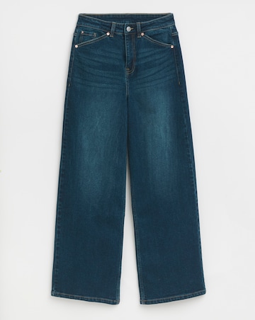 99 1 Indigo Comfort Stretch Slouchy Wide Leg Jeans