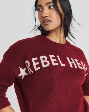 Religion Rebel Wool Mix Jumper