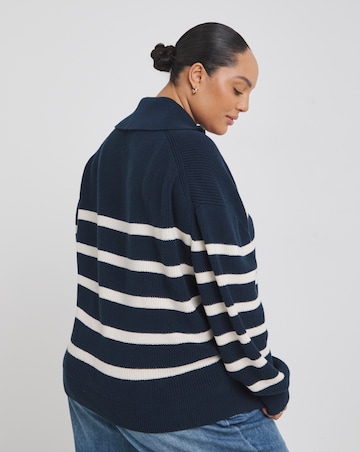 Tommy Hilfiger Cardi Stitch 1/2 Zip Sweater