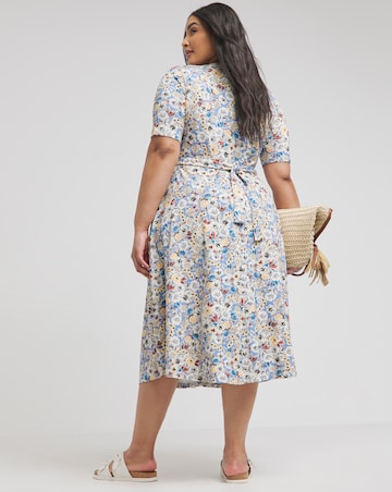 Joe Browns Floral Tea Jersey Midaxi Dress | Simply Be