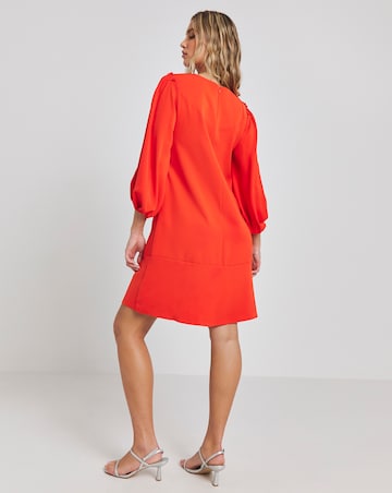 Joanna Hope Ballon Sleeve Shift Dress