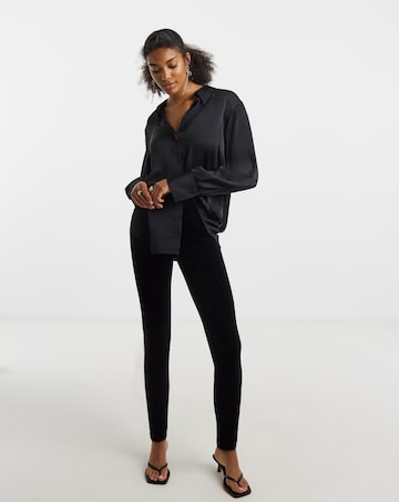 High Waist Velour Leggings