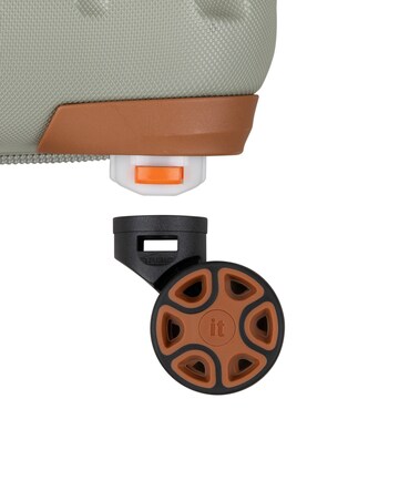 IT Luggage Convertible XXL Suitcase with Removable Wheels