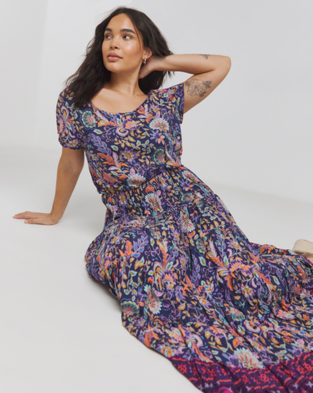 joe brown dresses sale Joe Browns Summer Days Printed Maxi Dress – luscious scarves main image 1