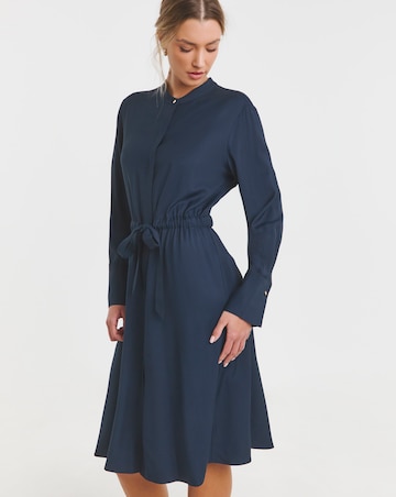 Tommy Hilfiger Navy Soft Shirt Dress