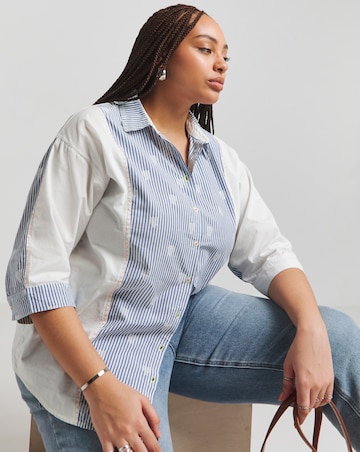 Joe Browns Cotton Statement Stripe Shirt
