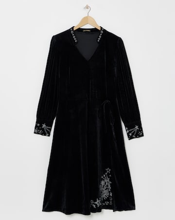 Joe Browns Starlight Velvet Midi Dress