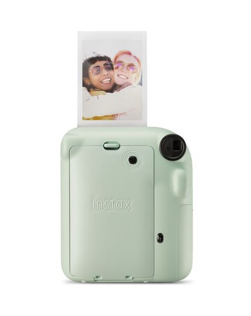 Fujifilm Instax Mini 12 Mint Green Camera + Shot Film + Case + Album + Stickers