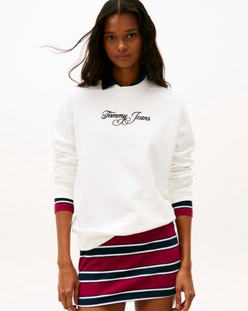 Tommy Jeans Logo Crew Sweatshirt