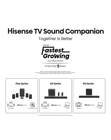 Hisense 50A6QTUK 50in 4K Ultra HD HDR LED Smart TV