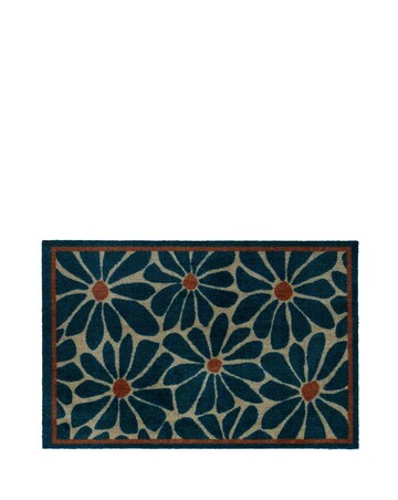 My Mat Nylon Indoor Pattern Boho Floral Doormat