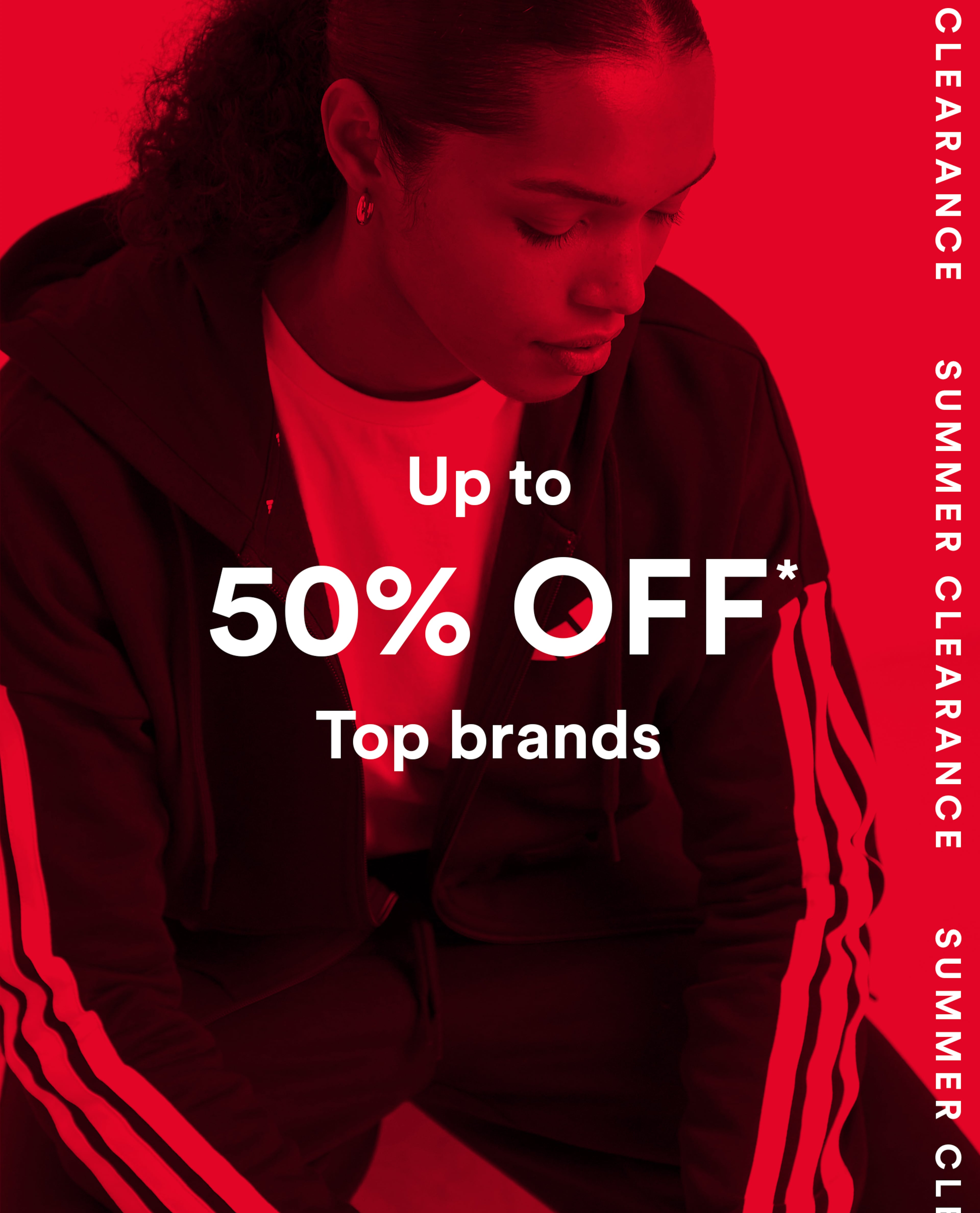 Up to 50% off top brands