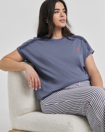 Joe Browns Nautical Pyjama Set Blue Multi