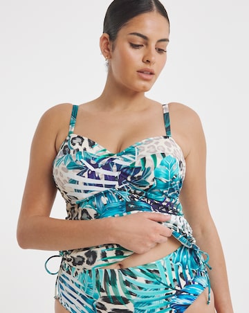 Fantasie Kabini Oasis Twist Front Wired Tankini Top