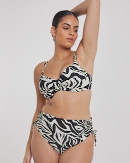 Fantasie Aruba Nights Full Bikini Brief Black/Cream