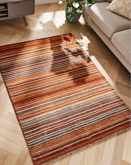 Connor Classic Striped Woollen Rug