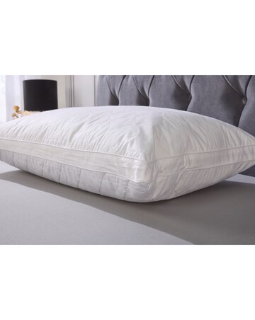 Downland Cloud Quilted Cotton Pillow
