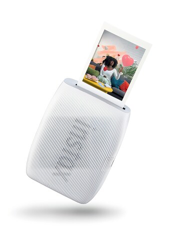 Fujifilm Instax Mini Link 3 Photo Printer with 20 Shot Film Pack - White