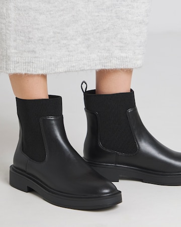 Rue Classic Chelsea Ankle Boots Extra Wide EEE Fit