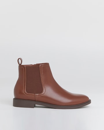 Bettina Classic Ankle Chelsea Boots - Standard Fit (D)