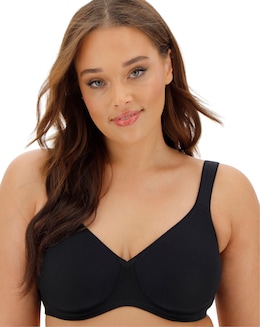 Triumph Modern Soft Cotton Wired Bra Black