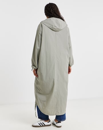 Simply Be Sage Utility Parachute Jacket