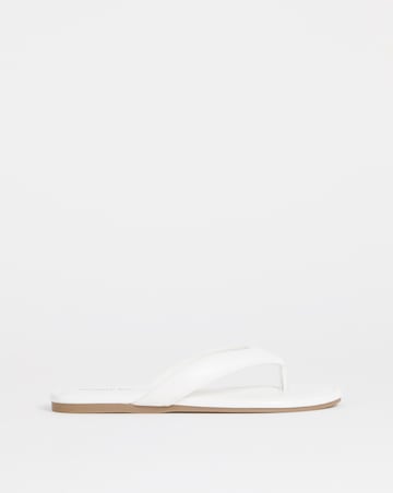 Cammy Flat Toe Post Sandals - Wide Fit (E)