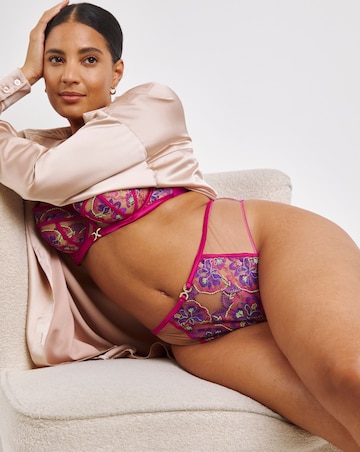 Ann Summers Passion High Waist Brazillian Bright Pink