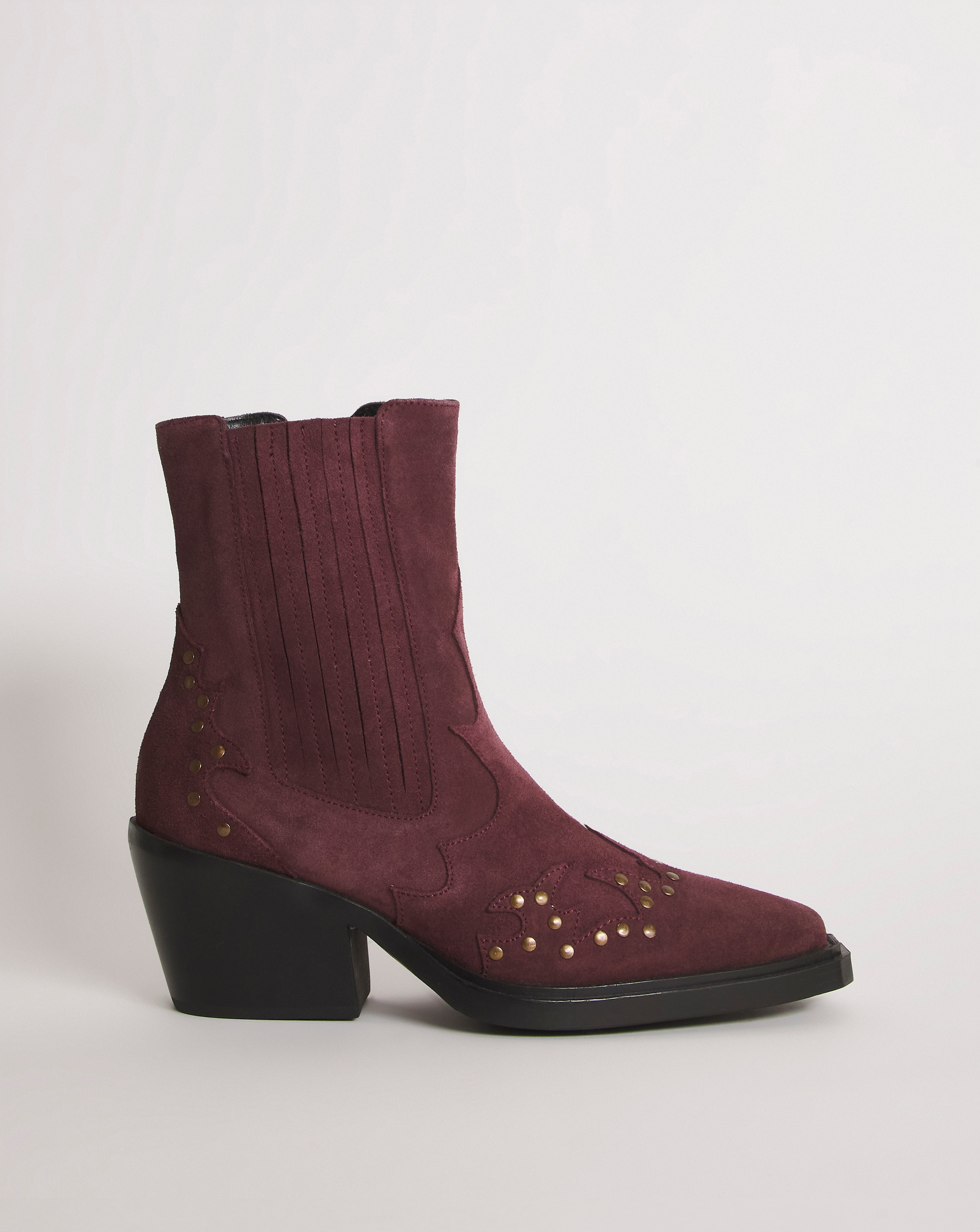Studded western deals boots