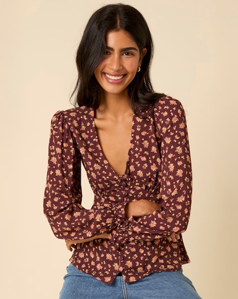 Nobody's Child Rhian Floral Top