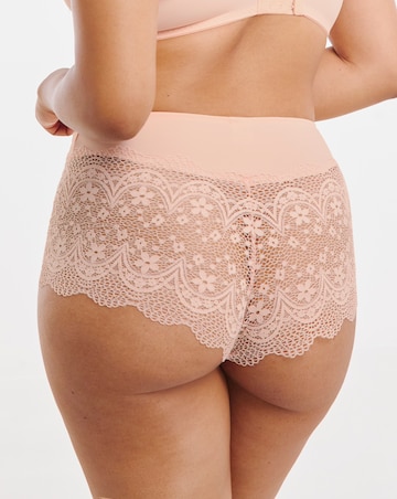 Pretty Secrets (2 Pack) Lottie Lace Briefs Navy/Blush
